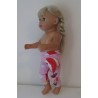 3/4 legging roze joki baby born 43cm