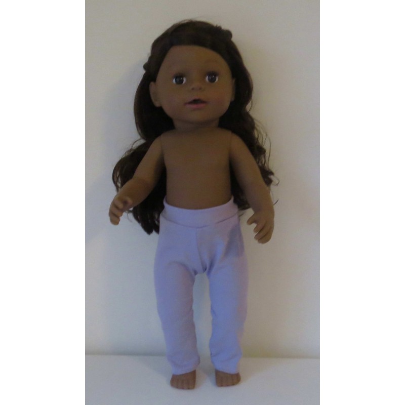 legging lila baby born 43cm