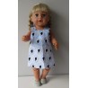 tuinrok blauw meisje baby born 43cm