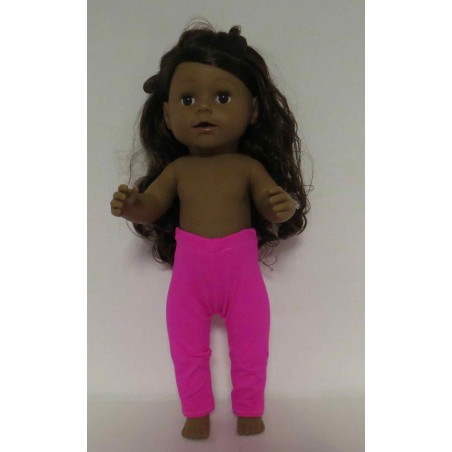 legging fel roze baby born 43cm