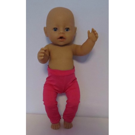 legging hard roze baby born 43cm