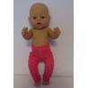 legging hard roze sterren baby born 43cm