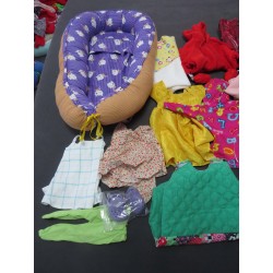 verassingspakket  girl met poppennestje baby born 43cm