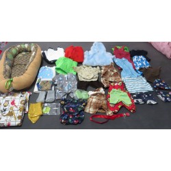 verassingspakket boy baby born 43cm met poppennestje