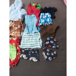 verassingspakket boy baby born 43cm met poppennestje