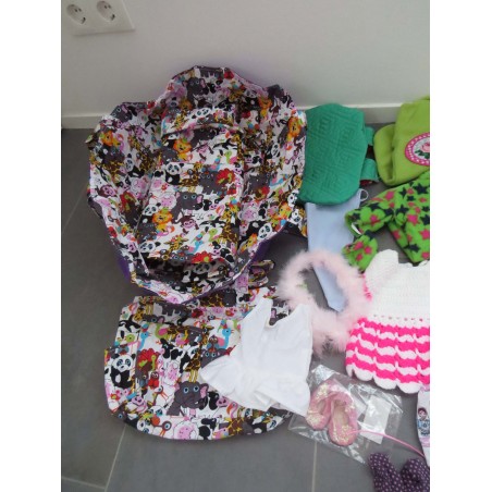 verassingspakket met reiswieg voor baby born 43cm girl