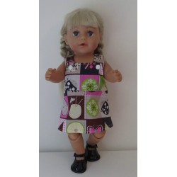 tuinrok fruit  baby born 43cm