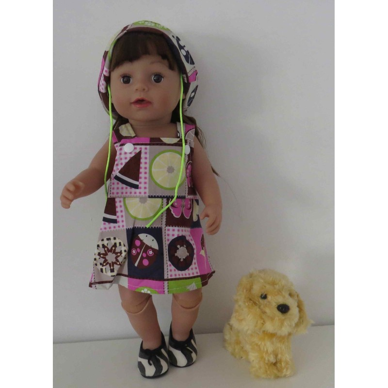 tuinrok fruit baby born 43cm