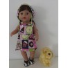 tuinrok fruit baby born 43cm