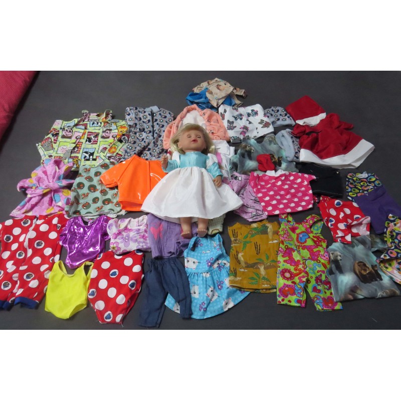 baby born little pop 36cm met heel veel kleertjes (klein kleutertje)