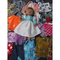 baby born little pop 36cm met heel veel kleertjes (klein kleutertje)