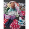 baby born little pop  36cm met heel veel kleertjes