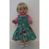 tuinrok groen egel baby born 43cm