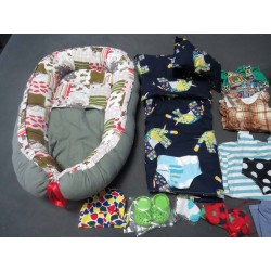 pakket baby born 43cm poppennestje jongen