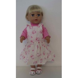 tuinrok hello kitty roze baby born 43cm