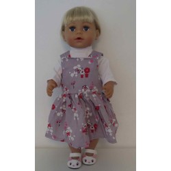 tuinrok poedel baby born 43cm