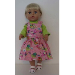 tuinrok kikkers baby born 43cm