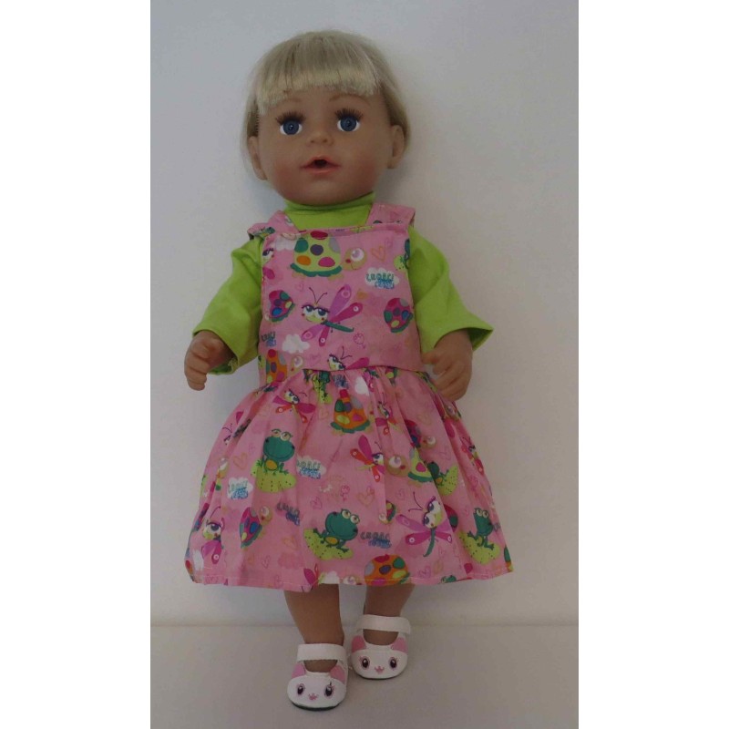 tuinrok kikkers baby born 43cm