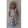 tuinbroek wit cupe cake baby born 43cm