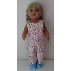tuinbroek oranje bladeren baby born 43cm
