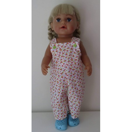 tuinbroek oranje bladeren baby born 43cm
