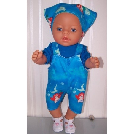 tuinbroek ariel baby born 43cm