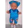 tuinbroek ariel baby born 43cm