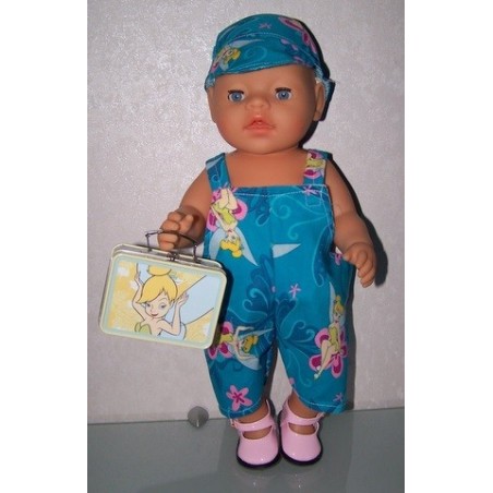 tuinbroek tinkerbell baby born 43cm