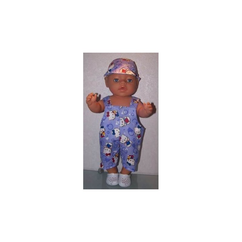 tuinbroek hello kitty appels baby born 43cm