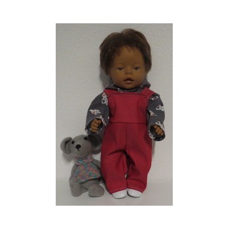 spijkertuinbroek auto's baby born 43cm