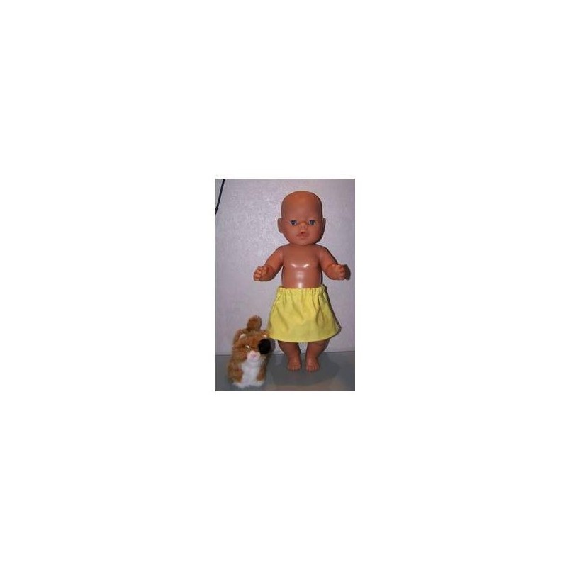 rok geel baby born 43cm