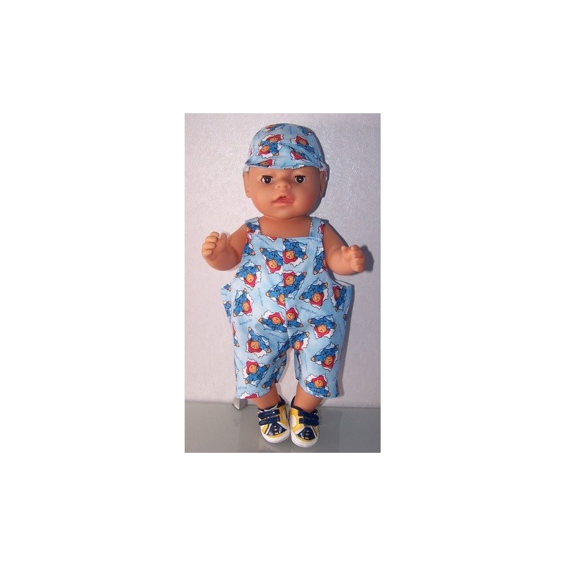 tuinbroek beertje paddigton baby born 43cm