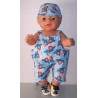 tuinbroek beertje paddigton baby born 43cm