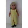 tuinbroek geel geruit baby born 43cm