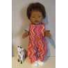 tuinbroek gestreept baby born 43cm
