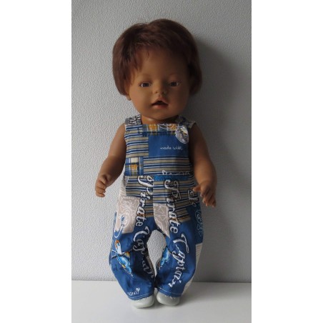 tuinbroek piraat baby born 43cm