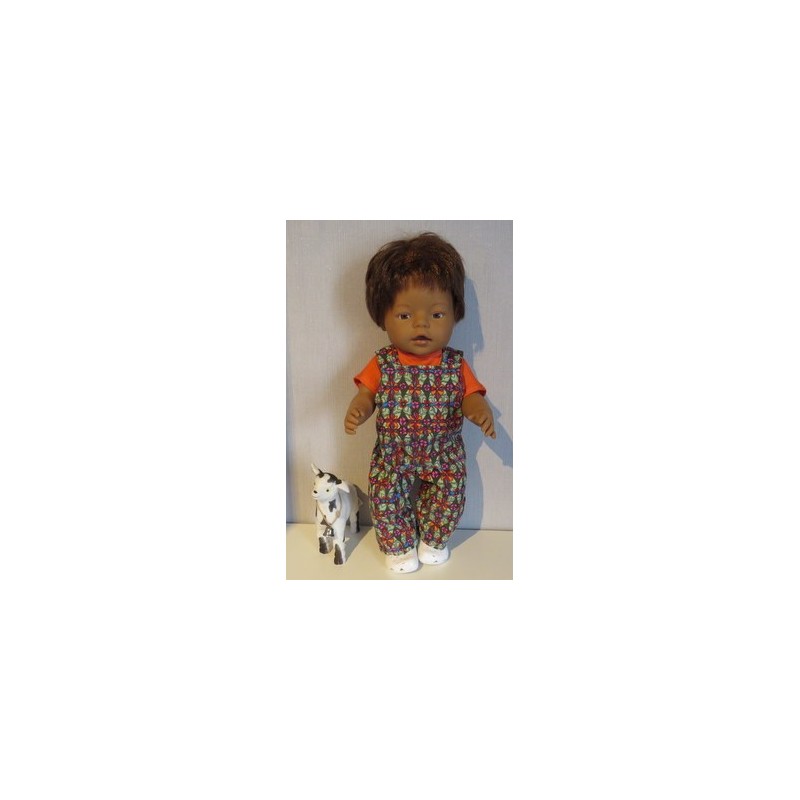 tuinbroek groen baby born 43cm