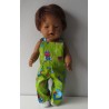 tuinbroek groen piraat baby born 43cm