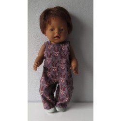 tuinbroek rendieren baby born 43cm