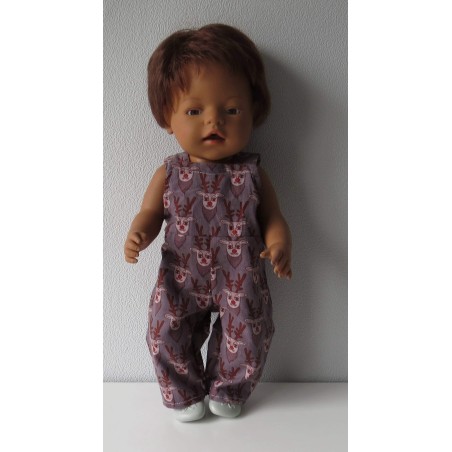 tuinbroek rendieren baby born 43cm