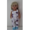 tuinbroek wit jet baby born 43cm