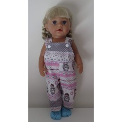 tuinbroek matroeska baby born 43cm