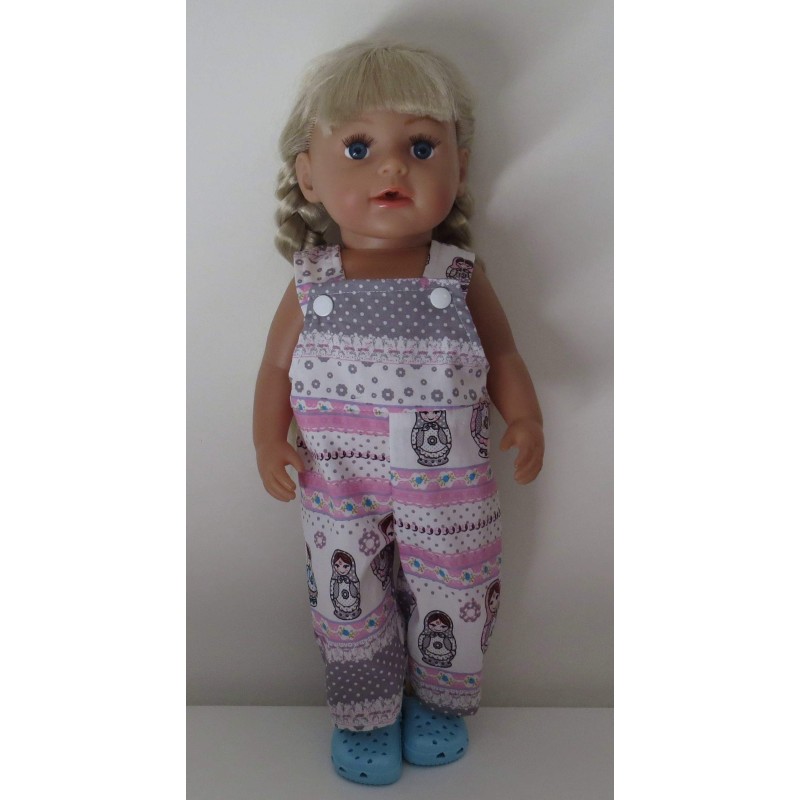 tuinbroek matroeska baby born 43cm
