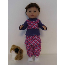 najaars setje retro baby born 43cm