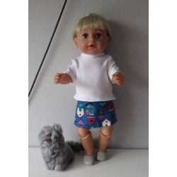 rok setje vogelhuisjes baby born 43cm