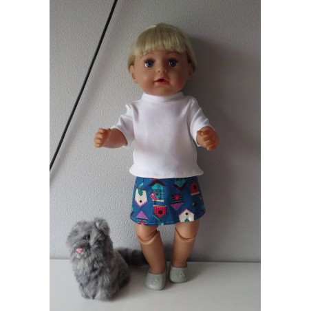 rok setje vogelhuisjes baby born 43cm