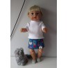 rok setje vogelhuisjes baby born 43cm