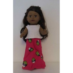 rok setje roze pinguins baby born 43cm