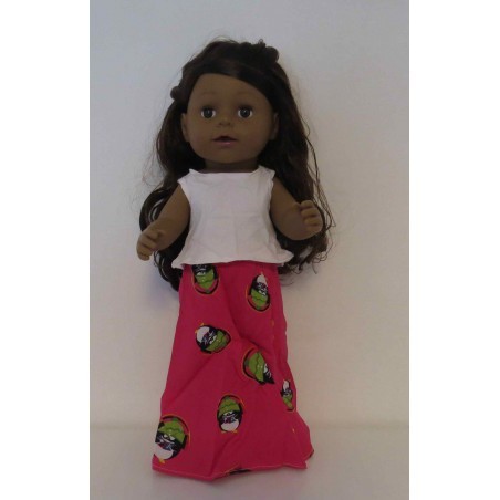 rok setje roze pinguins baby born 43cm