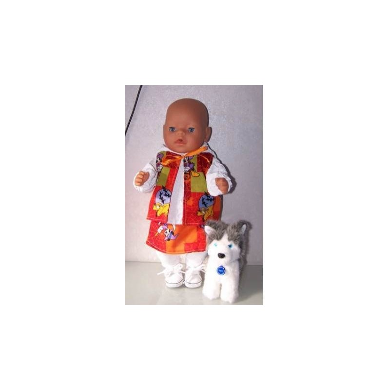 rok setje disney pluto baby born 43cm